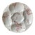 Vintage MCM French Haviland & Co. Limoges Pink Wildflower Scalloped Oyster Plate For Sale