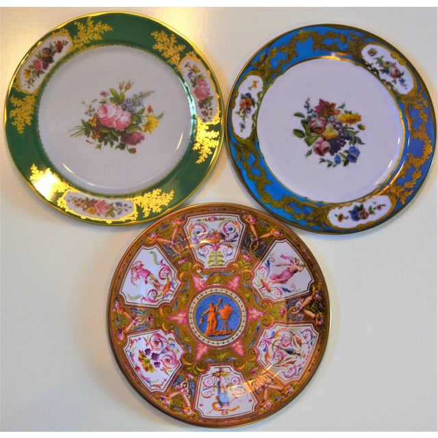Enamaled Tin English Plates - Set of 6 For Sale - Image 11 of 13