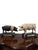 Sculpture Materials Vintage Painted Plaster Pig Models, Ministry of Agriculture, 1920s-1940s, Set of 2 For Sale - Image 7 of 7