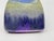 Beautiful Blue Drip Glazed Fantoni Square Fantoni Vase For Sale - Image 9 of 14