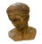 Mediterranean Vintage Weathered Hellenistic Style Head on Chest For Sale - Image 3 of 5
