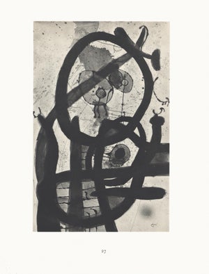 1967 Joan Miró Lithograph 27, "Femmes Et Oiseaux" (Women and Birds)
