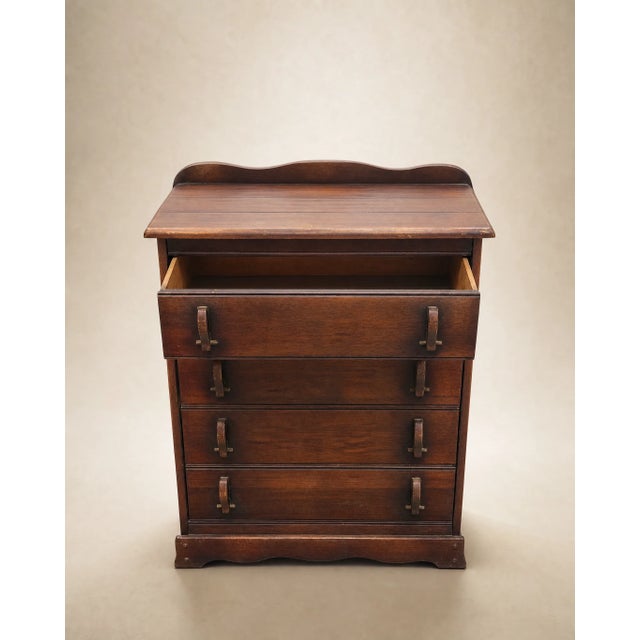 Late 20th Century Late 20th Century Colonial Revival Chest of Drawers For Sale - Image 5 of 6