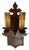 1920s Forged and Tooled Iron Sconce in Original Patina, Circa 1920 For Sale - Image 5 of 6