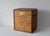Mid-Century Modern Vintage Bamboo Woven Rattan Storage Chest Trunk Brass Hardware Details Lockable Mid-Century For Sale - Image 3 of 18