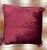 Luxury Custom Set of 3 Embroidered Silk Velvet Cushions For Sale - Image 9 of 11