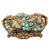 19th Century French Majolica Chesnut Jardinière Onnaing For Sale - Image 4 of 11