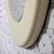 Late 20th Century Modern Wall Mirror W/Round Off White Plastic Frame For Sale - Image 12 of 18