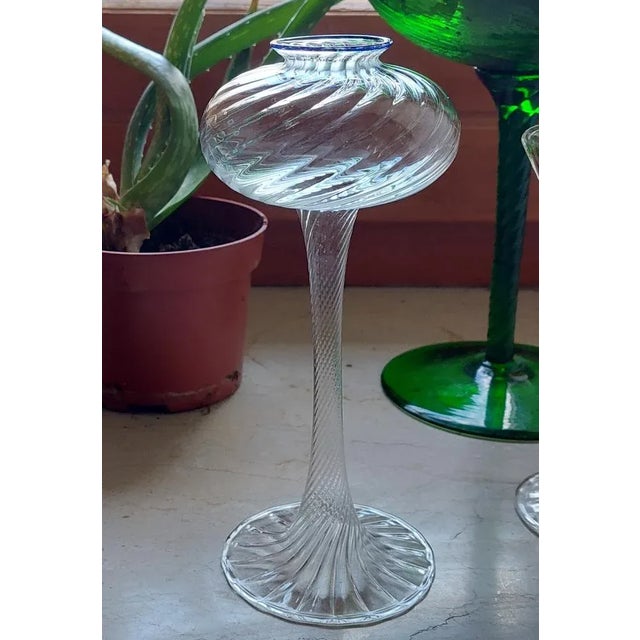 Italian Glass Candlestick from La Murrina, 1960s For Sale - Image 4 of 10