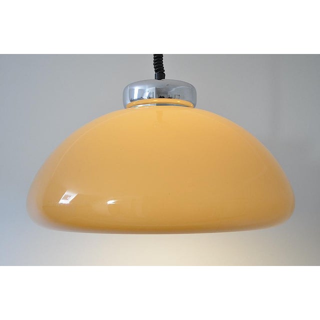 Guzzini Pendant Lamp attributed to Harvey Guzzini for Meblo, 1960s For Sale - Image 4 of 15