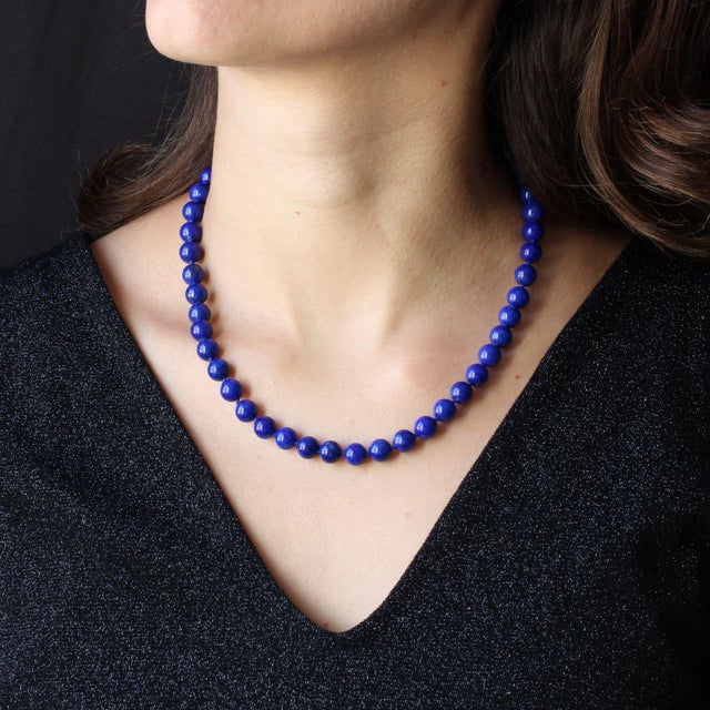 Lapis lazuli necklace for sale discount