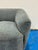 Gray Modern Swivel Chair Gray Nubby Fabric. For Sale - Image 8 of 8