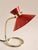 Gold Mid-Century French Red Diabolo Table Lamp, 1950s For Sale - Image 8 of 13