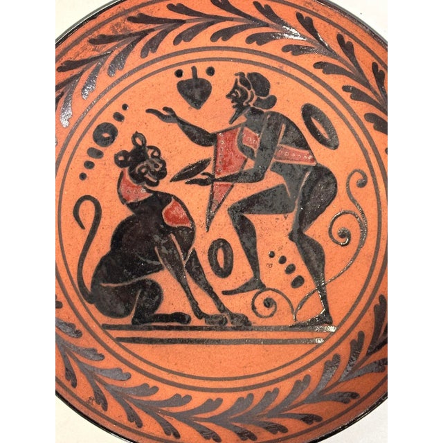 Ceramic Late 19th Century Greek Ceramic Attic Ware Set- 2 Pieces For Sale - Image 7 of 9