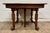 Wood Antique Oak Claw Foot Pedestal Dining Table For Sale - Image 7 of 9