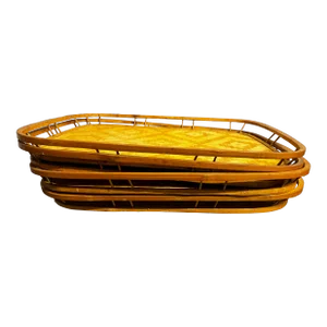 Bamboo Trays S/4