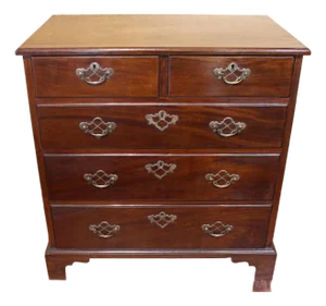 Mid-18th Century George III Mahogany Bachelor's Chest
