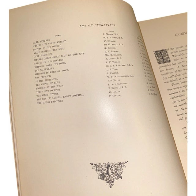 Rare - New Gallery British Art Vol 1 & 2 (1880) - Leather + Steel Engraving For Sale - Image 10 of 18