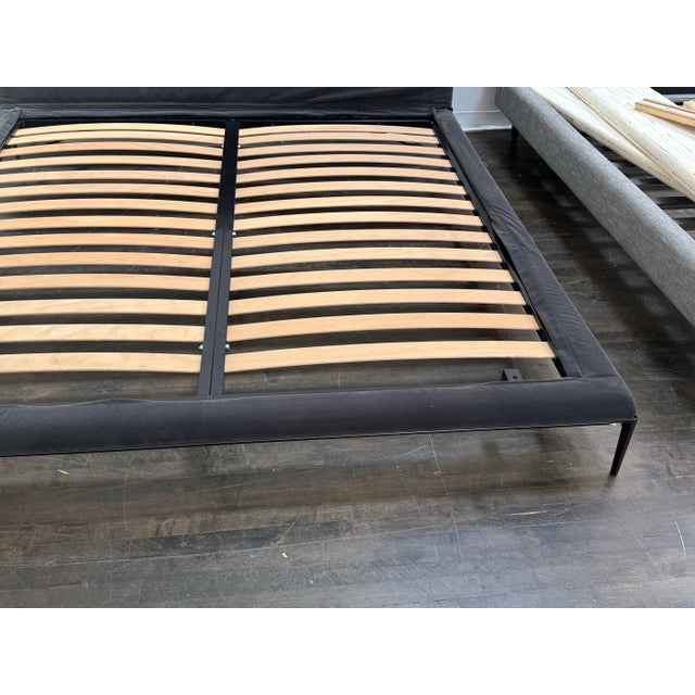 Stone European King Size Antonio Citterio for B&b Italia Atoll Bed Frame For Sale - Image 7 of 12