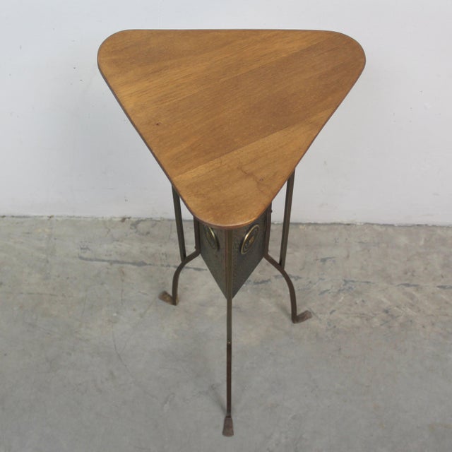 Art Nouveau French Side Table, 1890s For Sale - Image 4 of 6