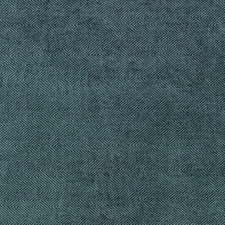 Schumacher Ashcombe Chenille Fabric in Lapis For Sale