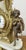 Louis XV Brass Marble Garniture Set with Candelabras, Set of 3 For Sale - Image 10 of 18