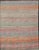 Traditional Vintage Turkish Kilim Runner With Pastel Coral, Sage and Blue Stripes For Sale - Image 3 of 10