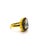 Bochic “Capri” Natural Rose Cut Diamond Ring Set In 18K Gold & Silver For Sale - Image 4 of 9