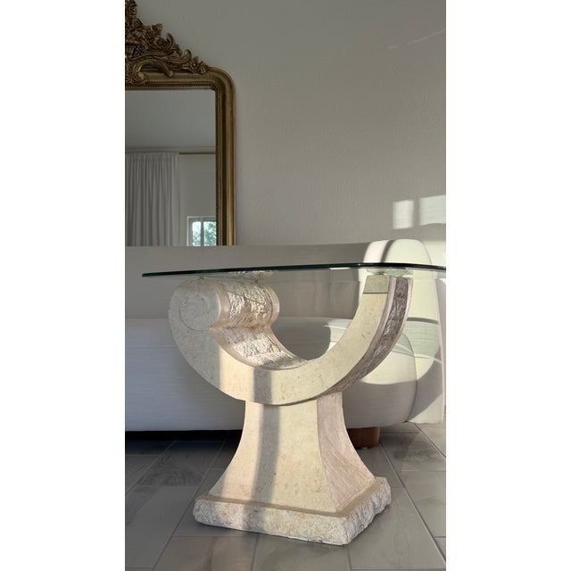 1980s Vintage 1980s Postmodern End Table For Sale - Image 5 of 13