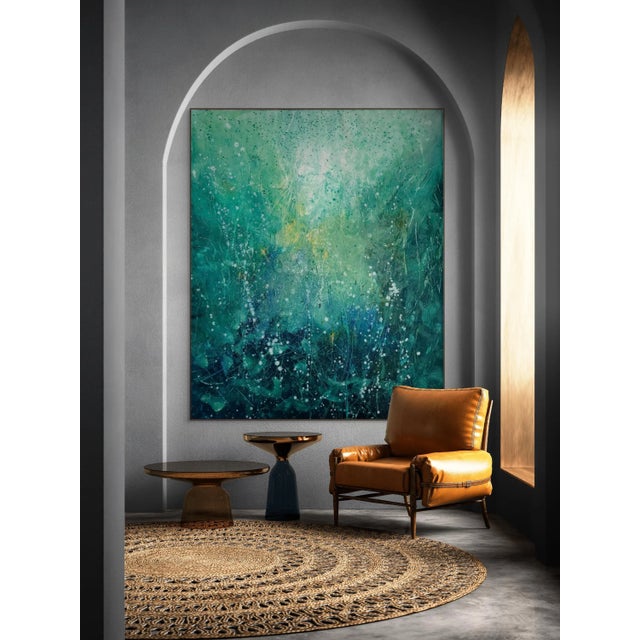 This artwork will be shipped rolled. Reiner Heidorn is a self-taught German contemporary painter known for monumental...