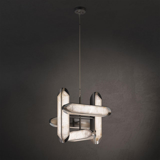 Glacier Suspension Lamp by Porus Studio, in New conditions. Designed from 2000 Up to 250V (Europe/UK Standard).
