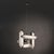 Glacier Suspension Lamp by Porus Studio, in New conditions. Designed from 2000 Up to 250V (Europe/UK Standard).