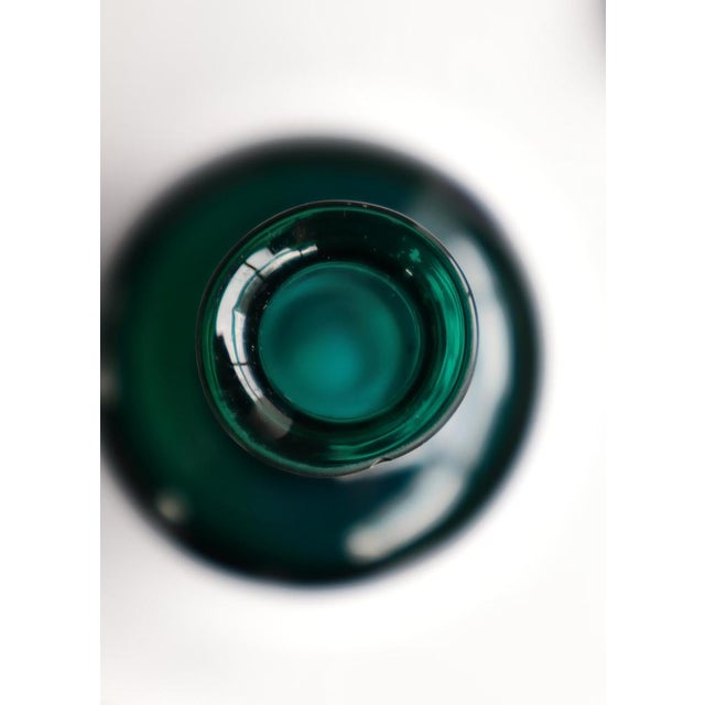 Vintage Italian Art Glass Bottle by Gio Ponti for Venini, 1950s For Sale - Image 12 of 15