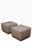 Modern Pair of Modern Hollywood Ottomans by Ralph Lauren Home For Sale - Image 3 of 8