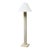 1980s Vintage Plaster Spiral Floor Lamp For Sale