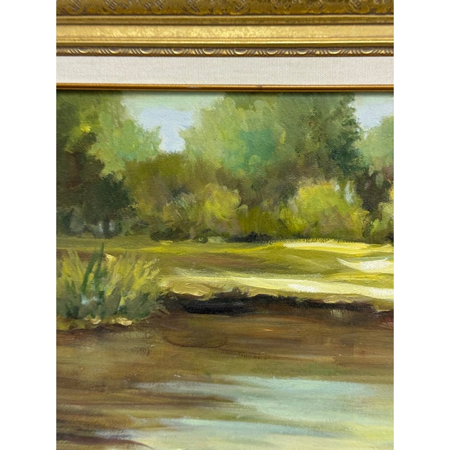 Ann Arnold Landscape Oil Painting, Framed For Sale - Image 11 of 12