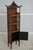 Chinoiserie Chinoiserie Decorated Pagoda Chinese Chippendale Curio Shelf For Sale - Image 3 of 18