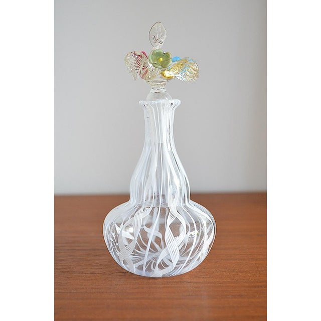 Venetian Murano Perfume Bottle, 1950s For Sale - Image 3 of 9
