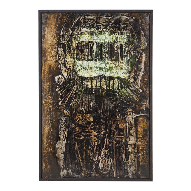 the Song of the Water Spirit Oil on Canvas by Jean-Pierre Vielfaure For Sale