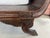 Antique Anglo-Indian Carved Wood Daybed With Cushion. For Sale In Miami - Image 6 of 9