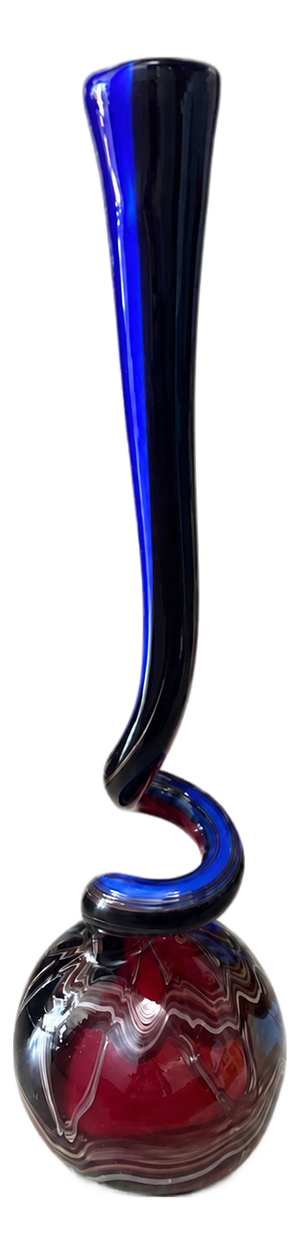Large Postmodern Murano Glass Floor Vase, 1980s