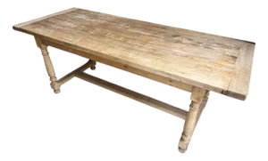 Oak Farmhouse Dining Table, 1920s