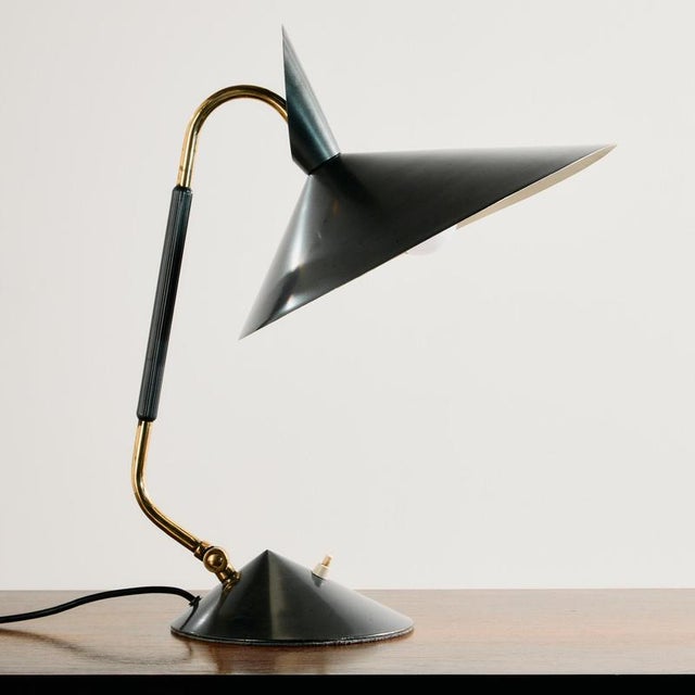 Vintage Table Lamp by Svend Aage Holm Sørensen, 1950s For Sale - Image 13 of 13