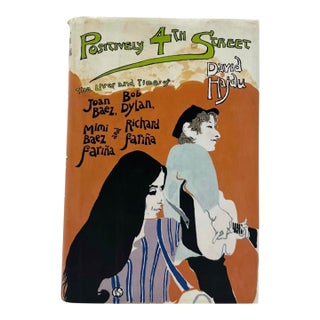 Positively 4th Street by David Hajdu Bob Dylan Joan Baez 2001 Hardcover For Sale