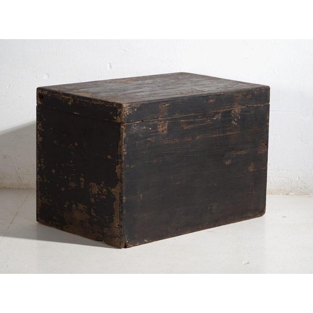 Antique Chinese Painted Trunk For Sale - Image 11 of 12