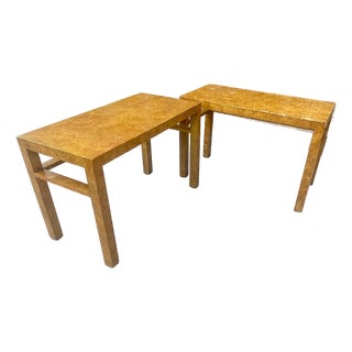 Vintage Late 20th Century Henredon Console Tables, a Pair For Sale