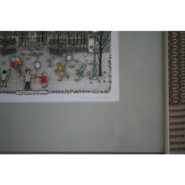 Cuca Romley-Hand Colored Etching For Sale In Orlando - Image 6 of 7