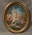 Glass Mid 20th Century Oval Pair, Framed - Bouguereau (II) For Sale - Image 7 of 10