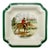 Vintage Spode England Equestrian Homeward Horse Ashtray Trinket Jewelry Dish For Sale