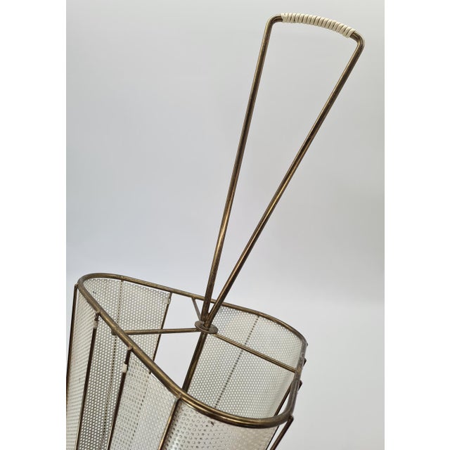 Umbrella Stand in the style of Mathieu Matégot, France, 1950s For Sale - Image 10 of 11